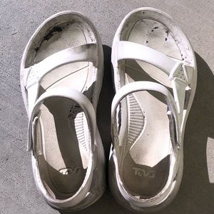 Teva White sandals